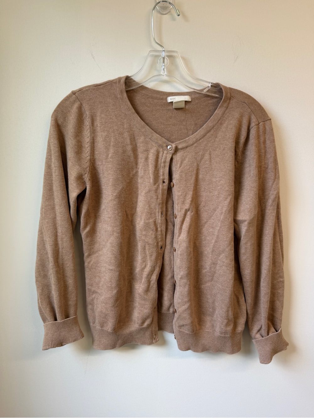 H&M Women's Cardigan Sweater - Taupe